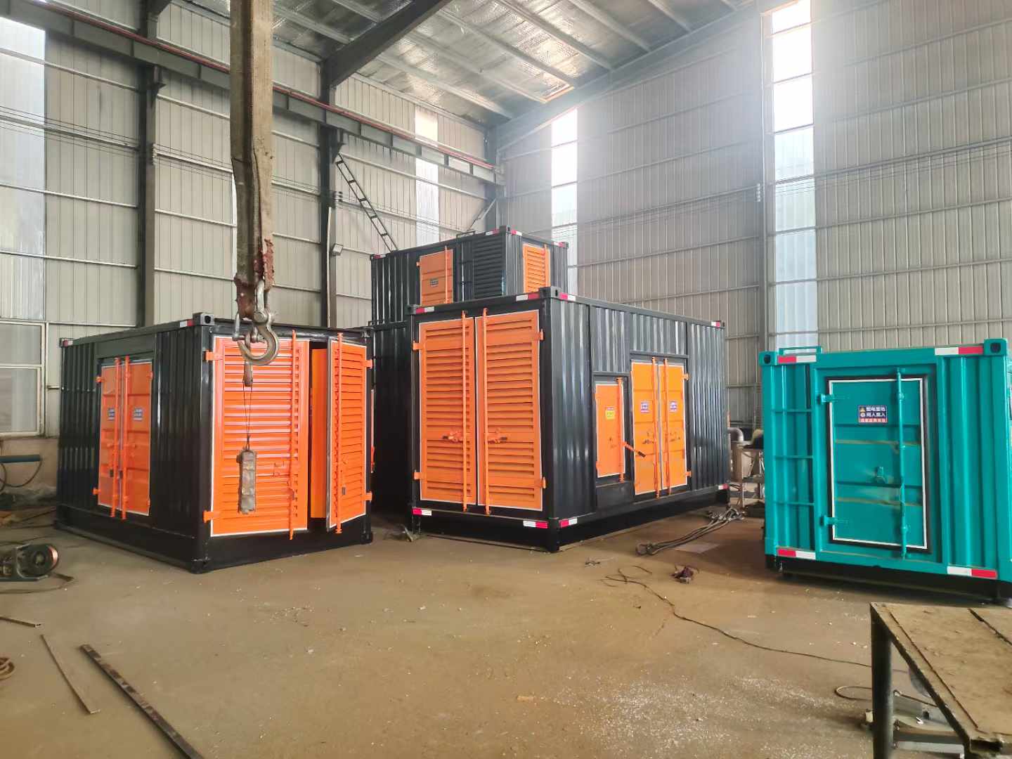 七星500kw柴油发电机组可以带动多少功率设备？